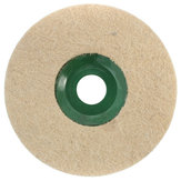 5 Inch Round عجلة تلميع Wool FELT Polishers Pad For Marble Stone Furniture